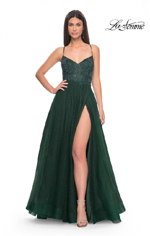 A-line prom dressesProm Dress 32020 | Dark Emerald