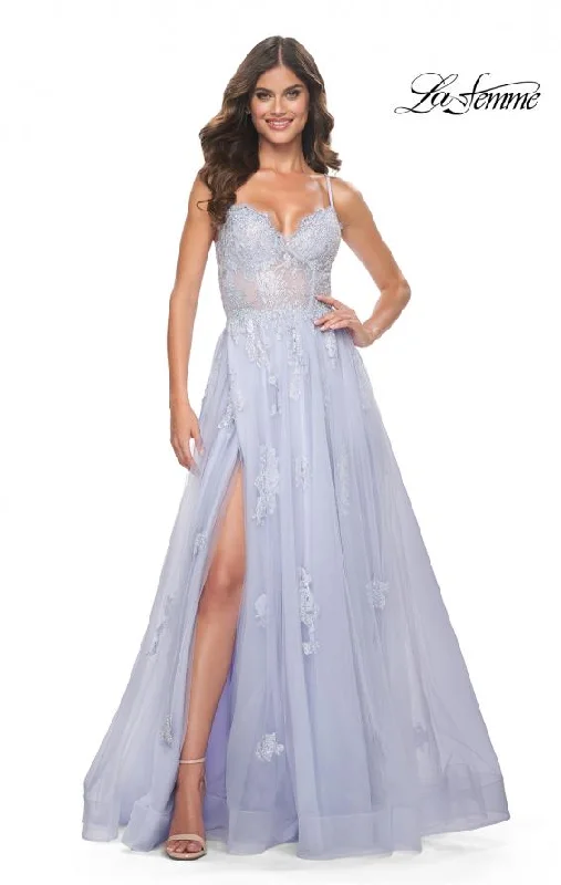 high-low prom dressesProm Dress 32028 | Light Periwinkle