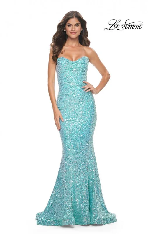 prom dresses with sheer overlaysProm Dress 32092 | Light Aqua