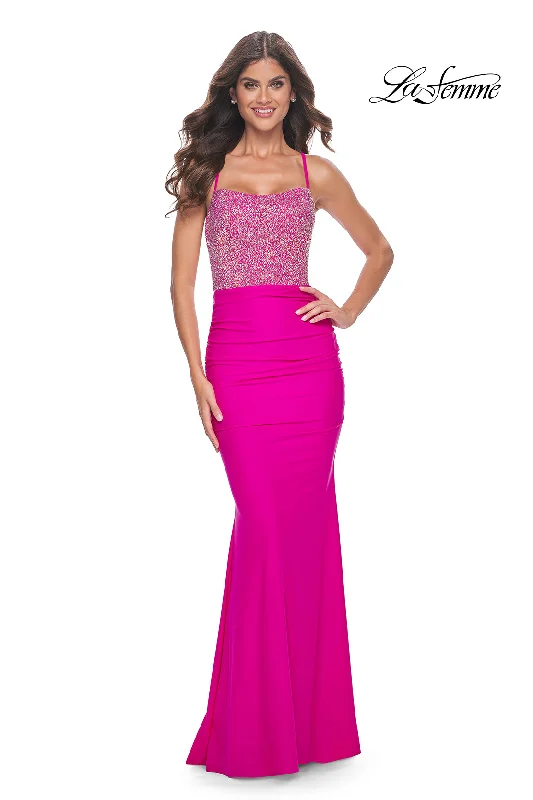 flowy prom dressesProm Dress 32325 | Hot Fuchsia